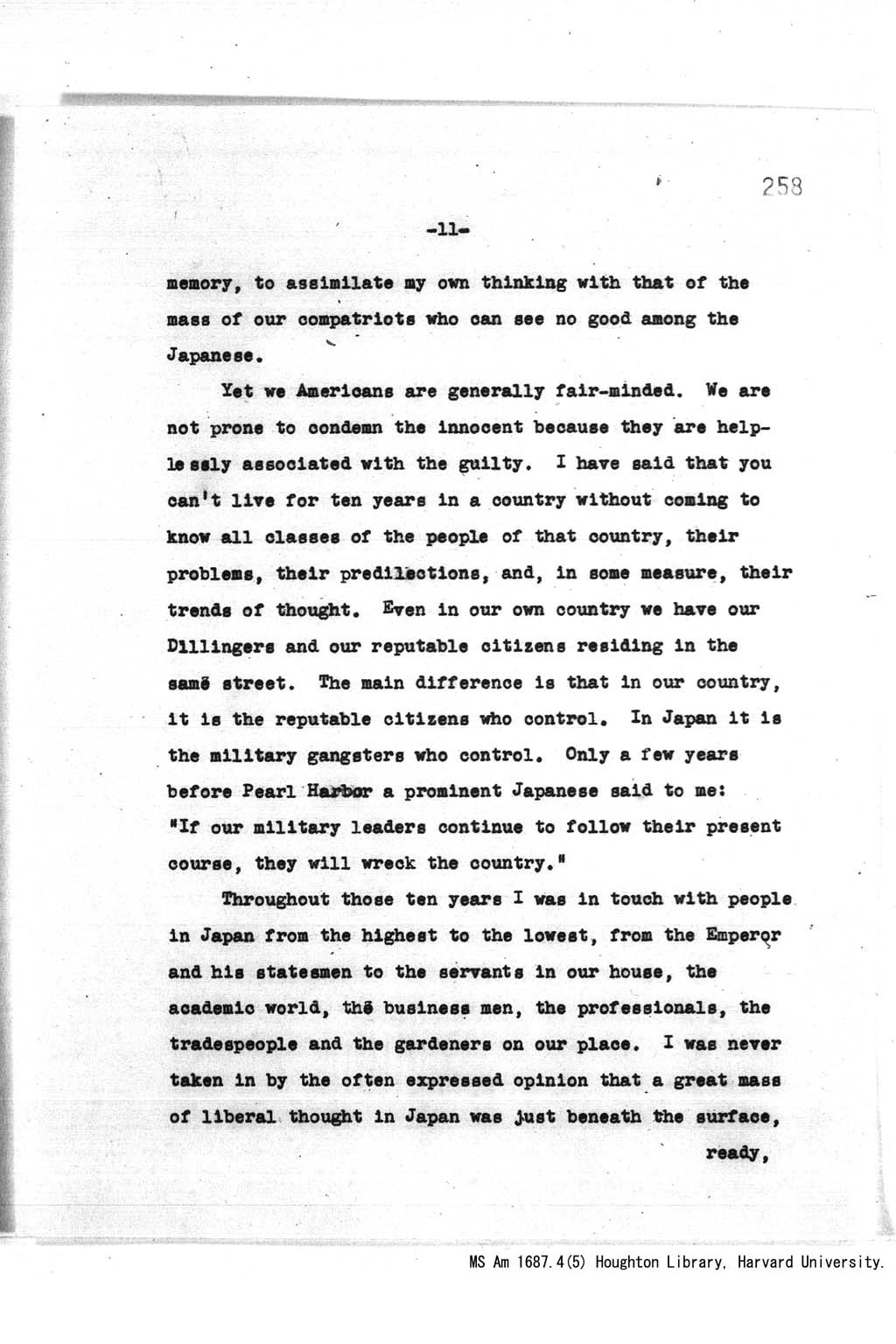 [Address at the Annual Banquet celebrating the 90th Anniversary of the Illinois Education association, Chicago, at 8:00 pm, December 29, 1943](Larger image)