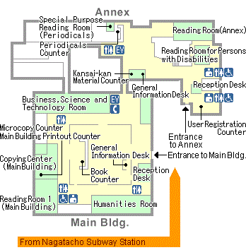 Floor layout | National Diet Library