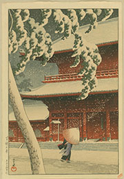 55 芝増上寺（「東京十二題ほか」のうち）の画像