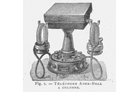 Column-type Telephone for General Use Exhibited by Clément Agnès Ader Preview