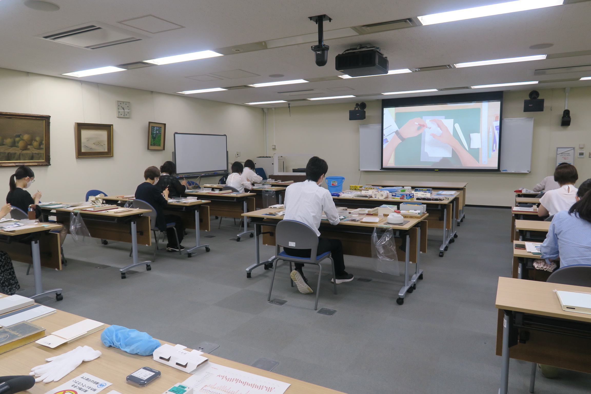 実習風景(東京本館・全体)