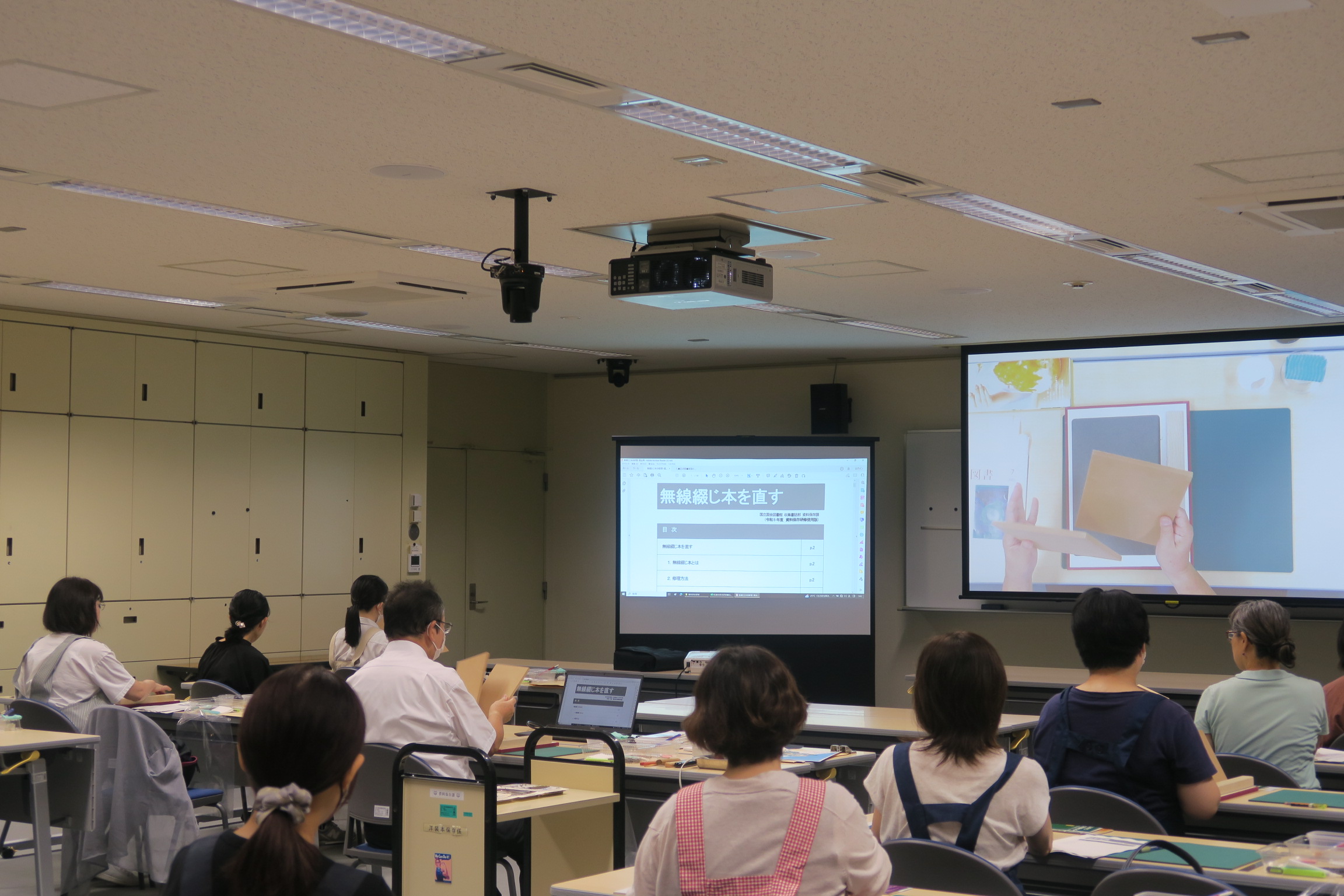 実習風景(東京本館・全体)