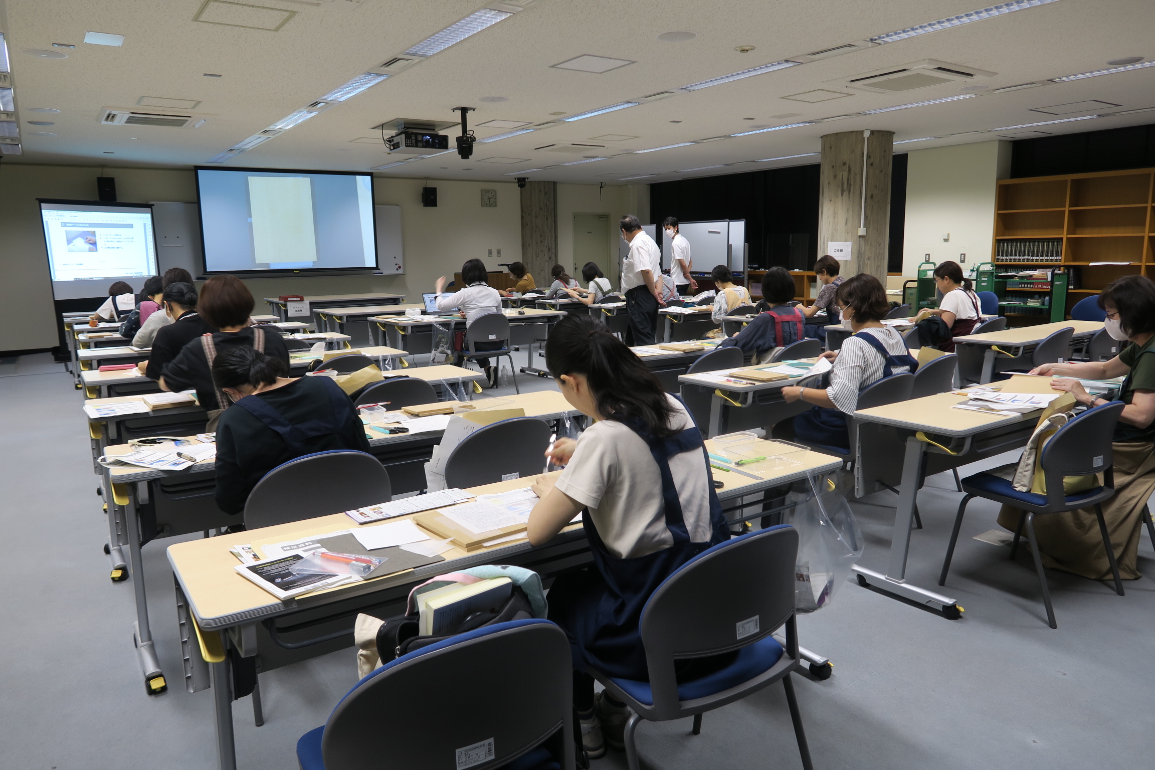実習風景(東京本館・巡回)