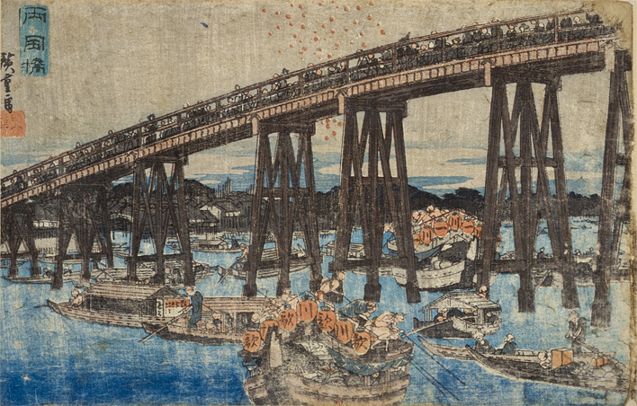 両国橋[納涼] | 錦絵でたのしむ江戸の名所