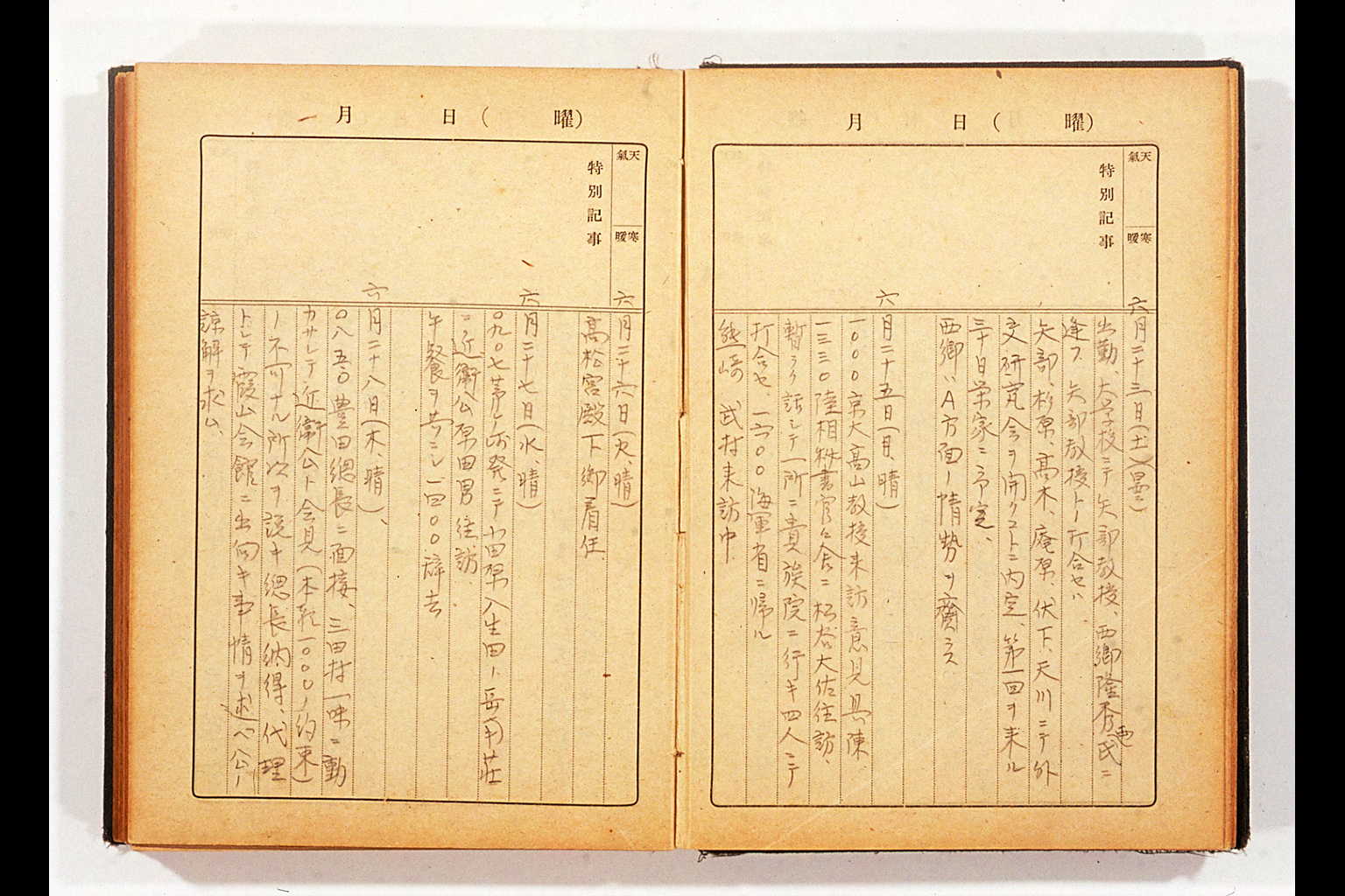 Diary of TAKAGI Sokichi(larger)
