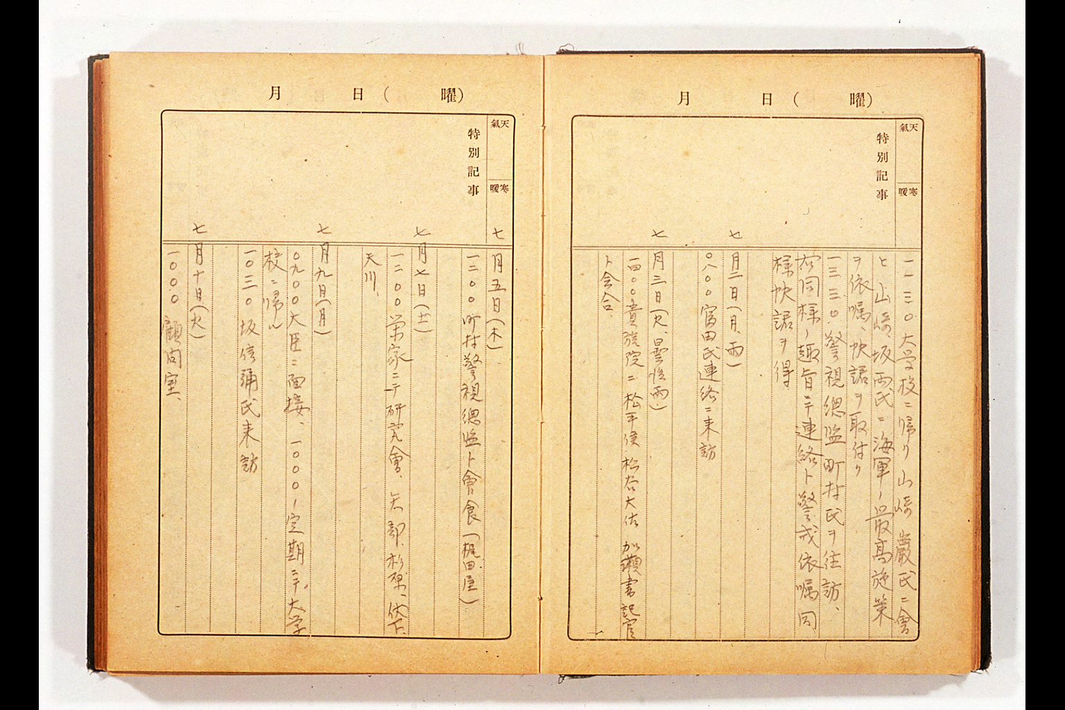 Diary of TAKAGI Sokichi(larger)