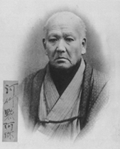 portrait of KAWATAKE Mokuami