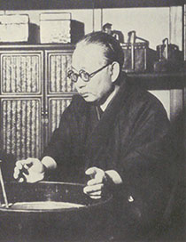 橋本関雪の肖像